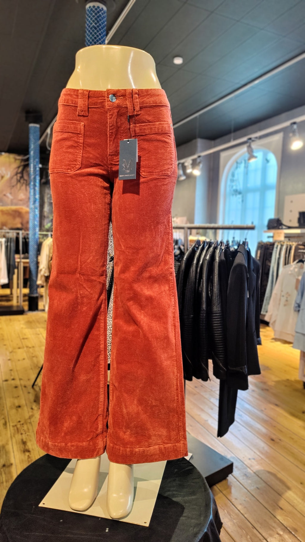 Kassebukser i Fløjl