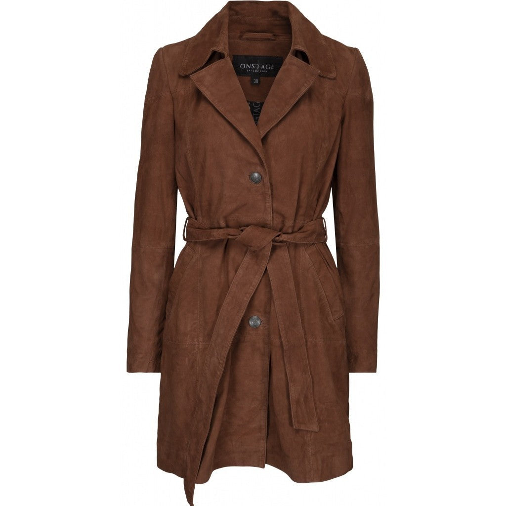 Gederuskinds Trenchcoat – Brun – OnStage
