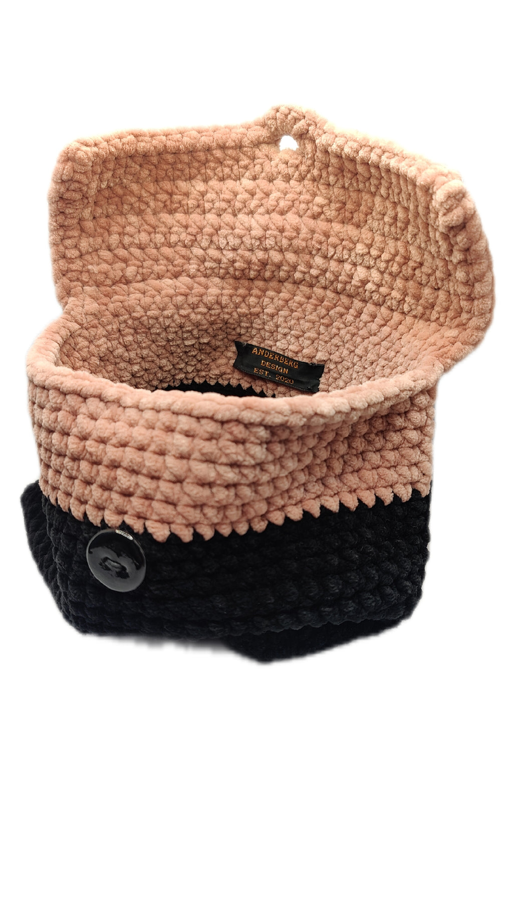 Clutch/ Toilettaske – hæklet - Anderberg Design