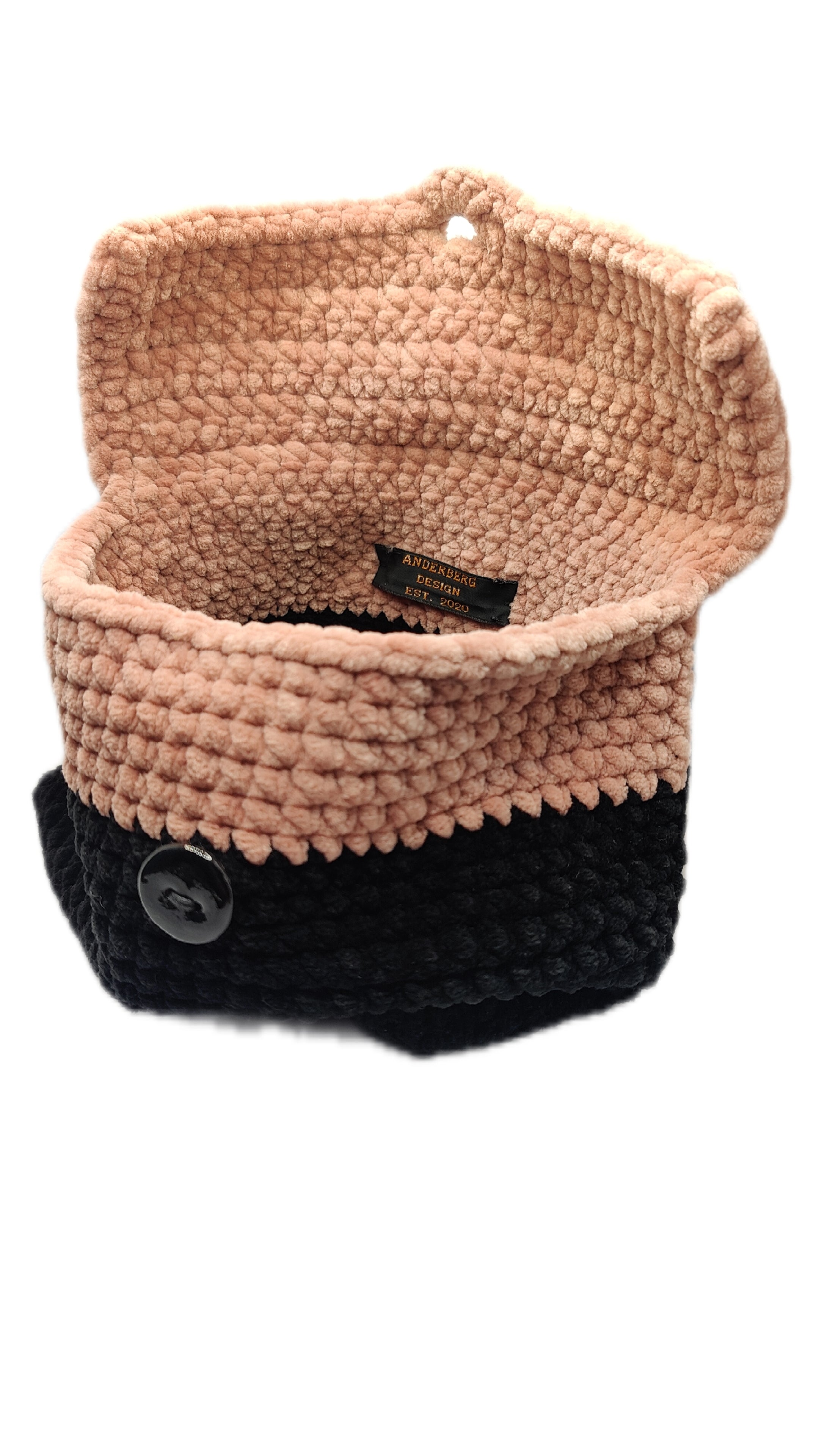 Clutch/ Toilettaske – hæklet - Anderberg Design