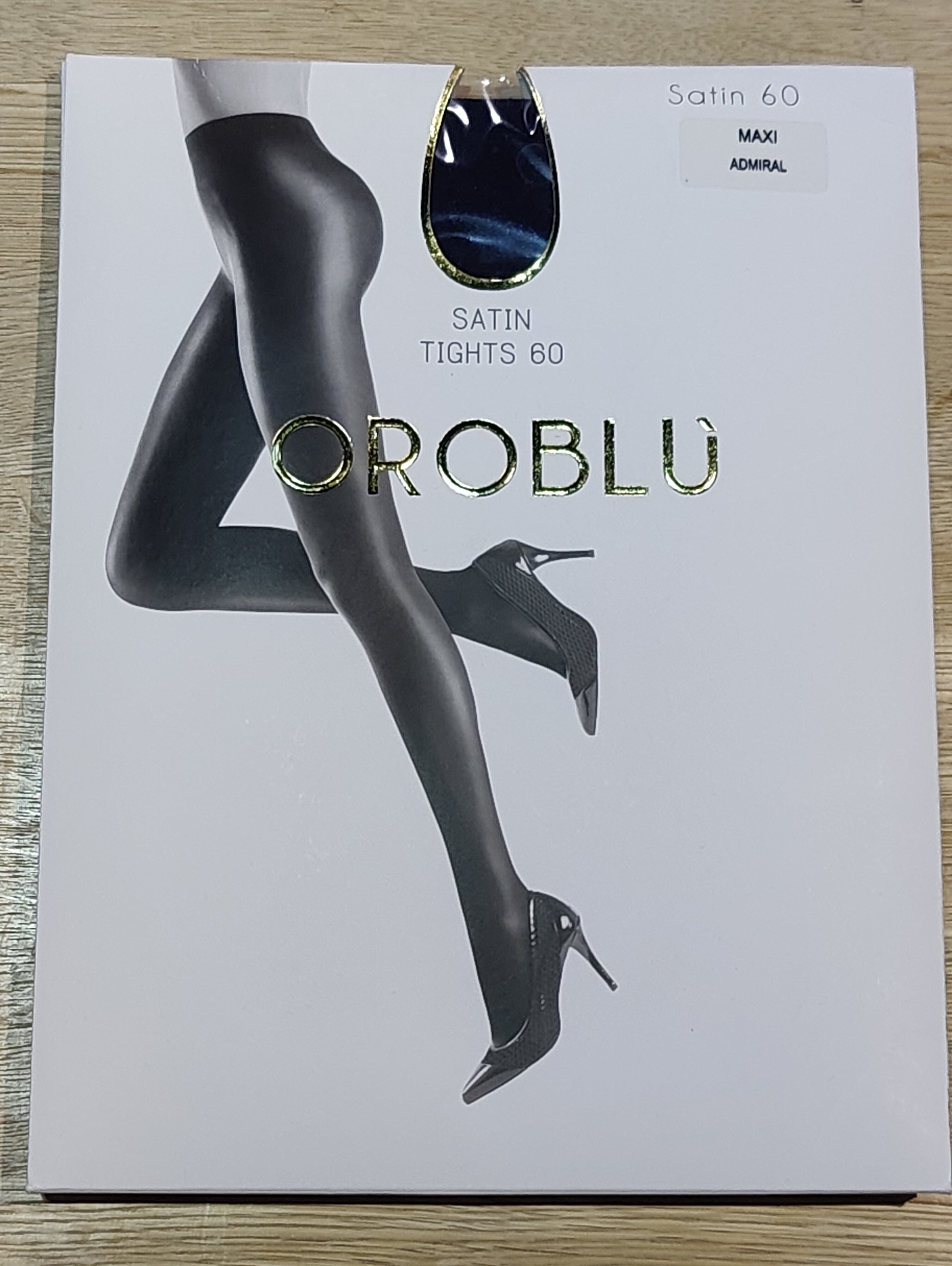 Oroblù Satin 60 – Satin strømpebukser 60 den (Admiral, Maxi)