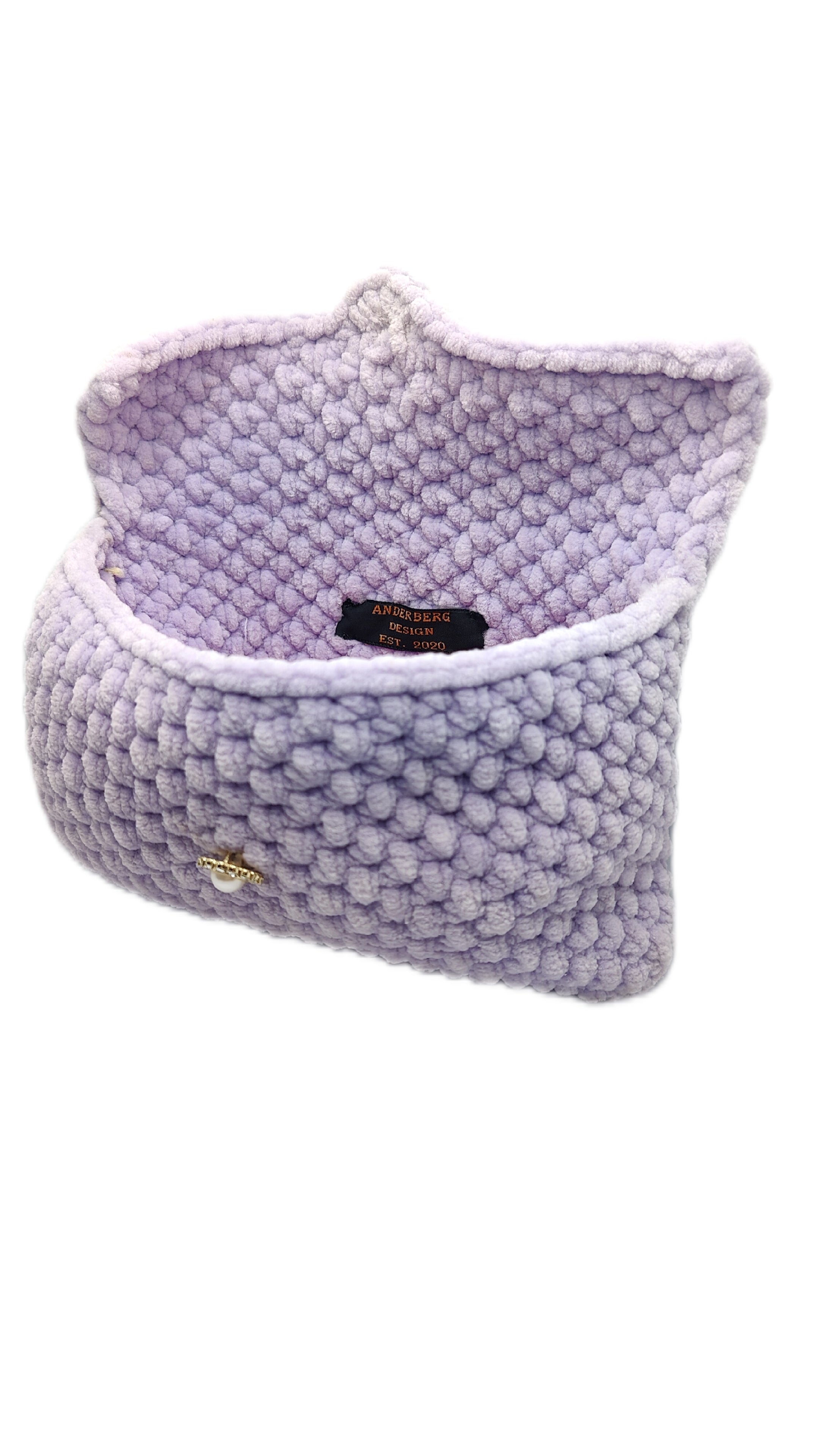 Clutch – hæklet - Anderberg Design