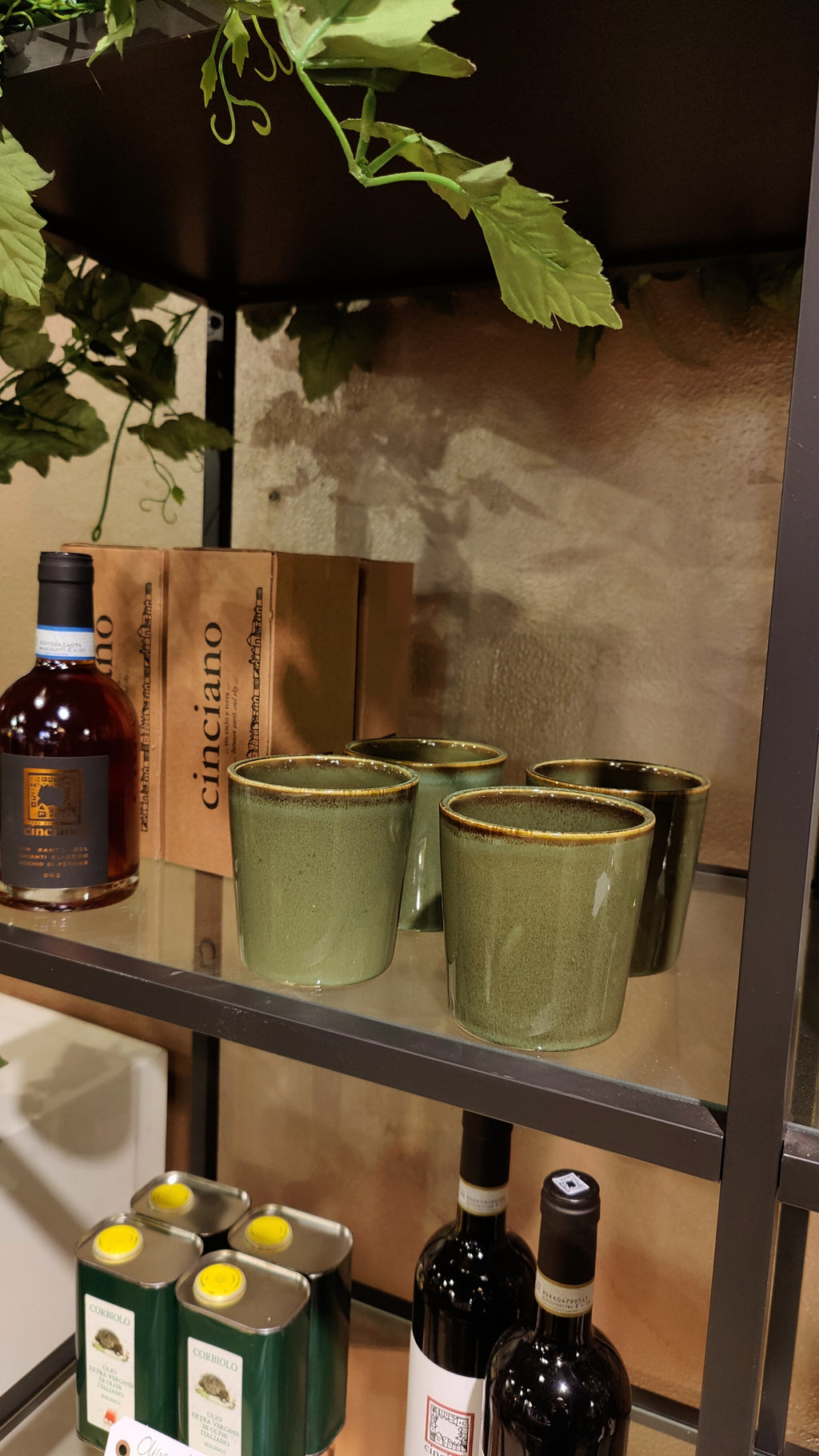 Krus i stentøj – Håndlavet italiensk design fra Arezzo, Toscana (330 ml)